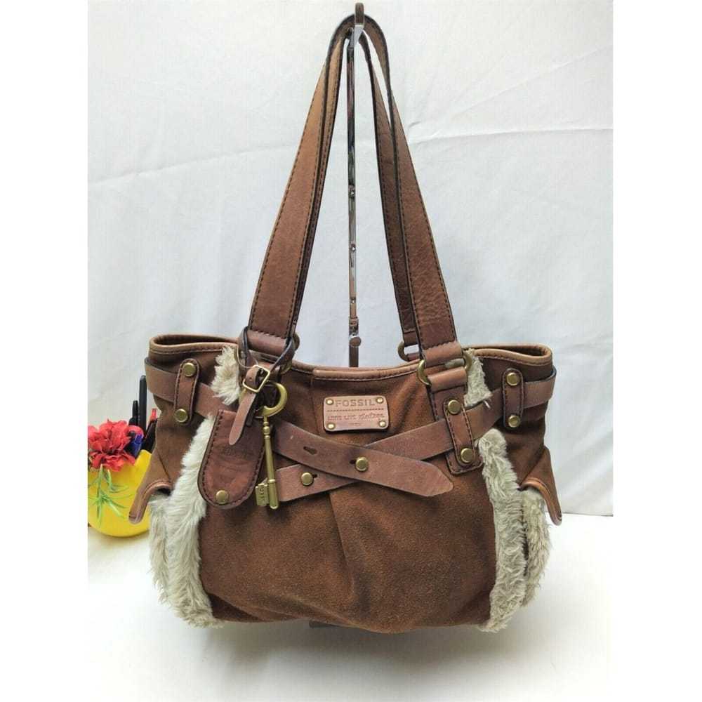 Fossil Leather satchel - image 1