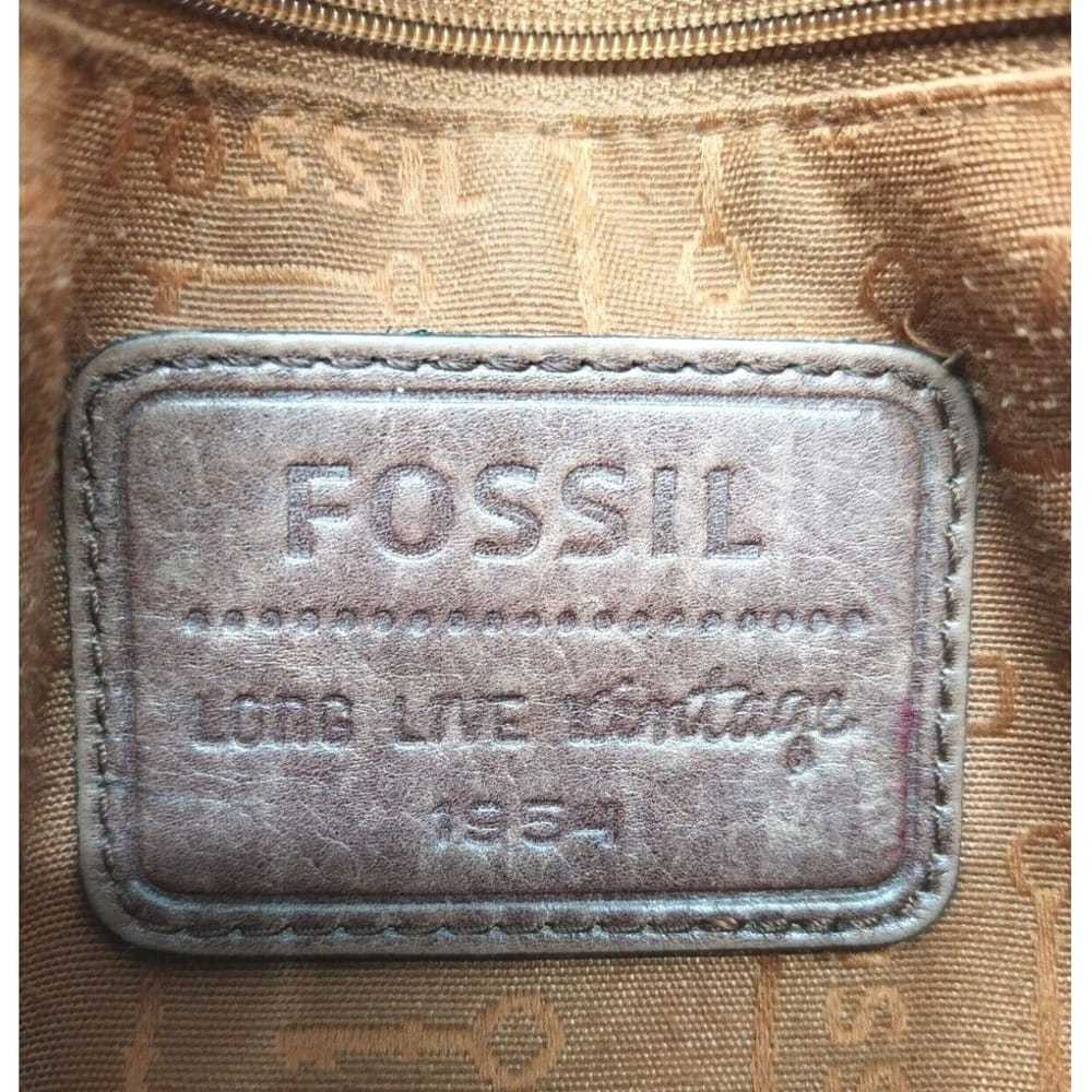 Fossil Leather satchel - image 3