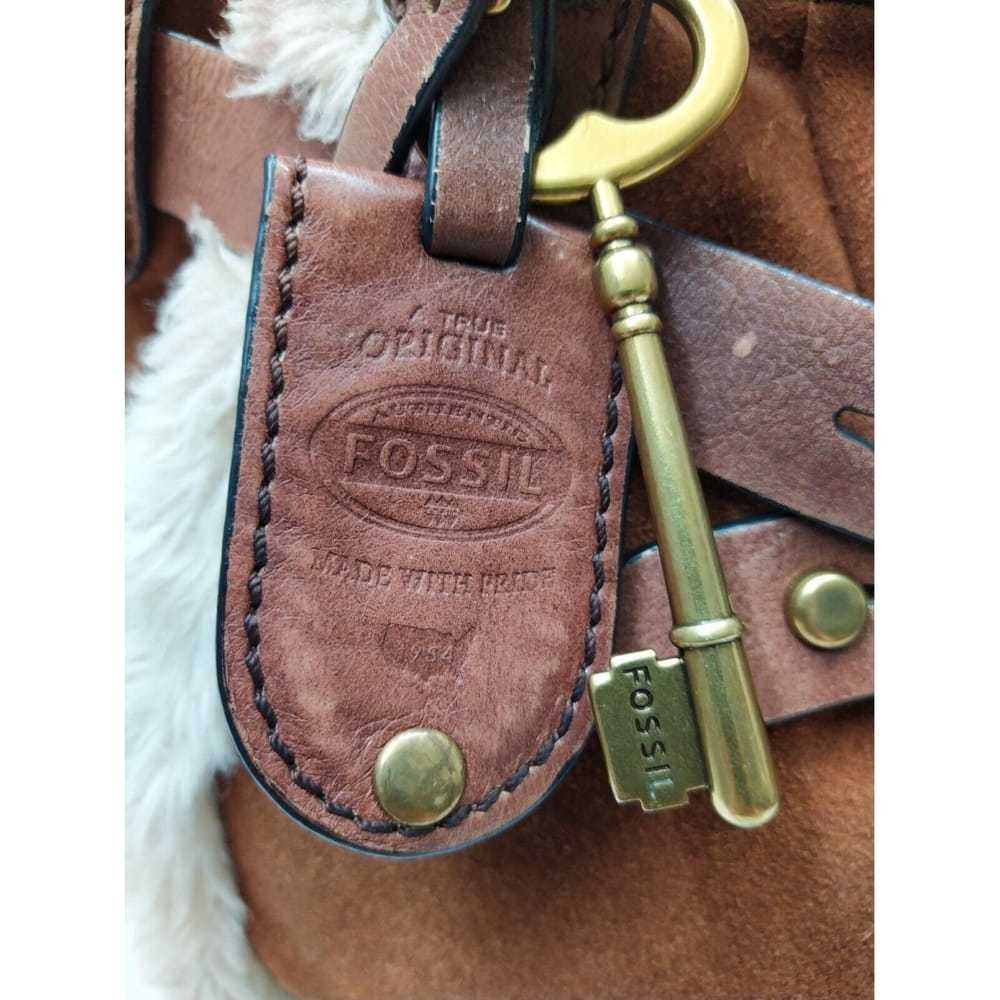 Fossil Leather satchel - image 7