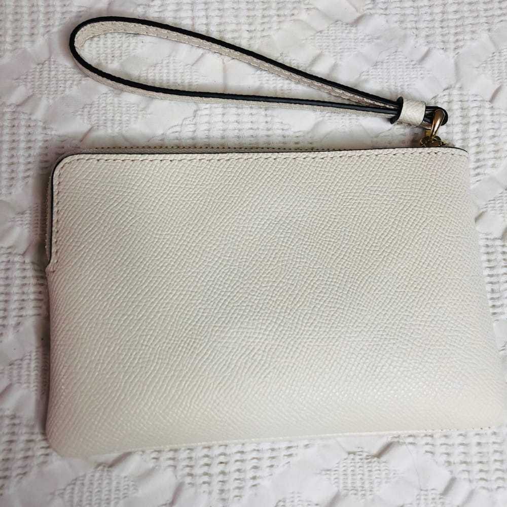 Coach Leather clutch bag - image 2