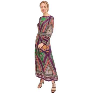 Antik Batik Silk maxi dress