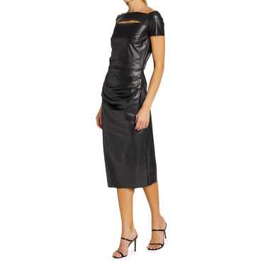 Chiara Boni Leather mini dress - image 1