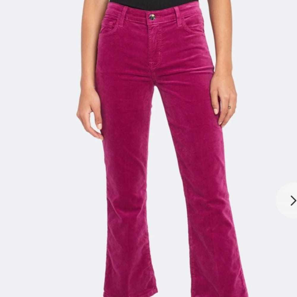 J Brand Velvet trousers - image 5