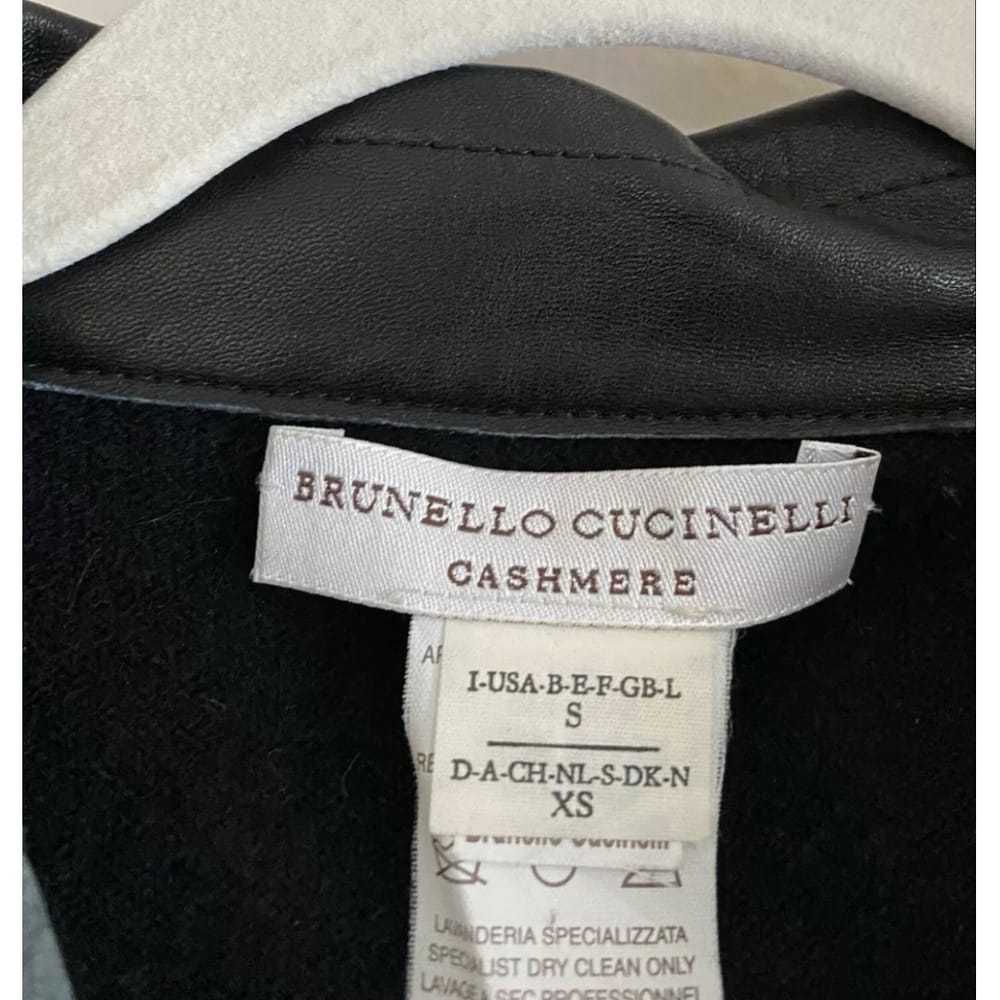 Brunello Cucinelli Leather jumper - image 3