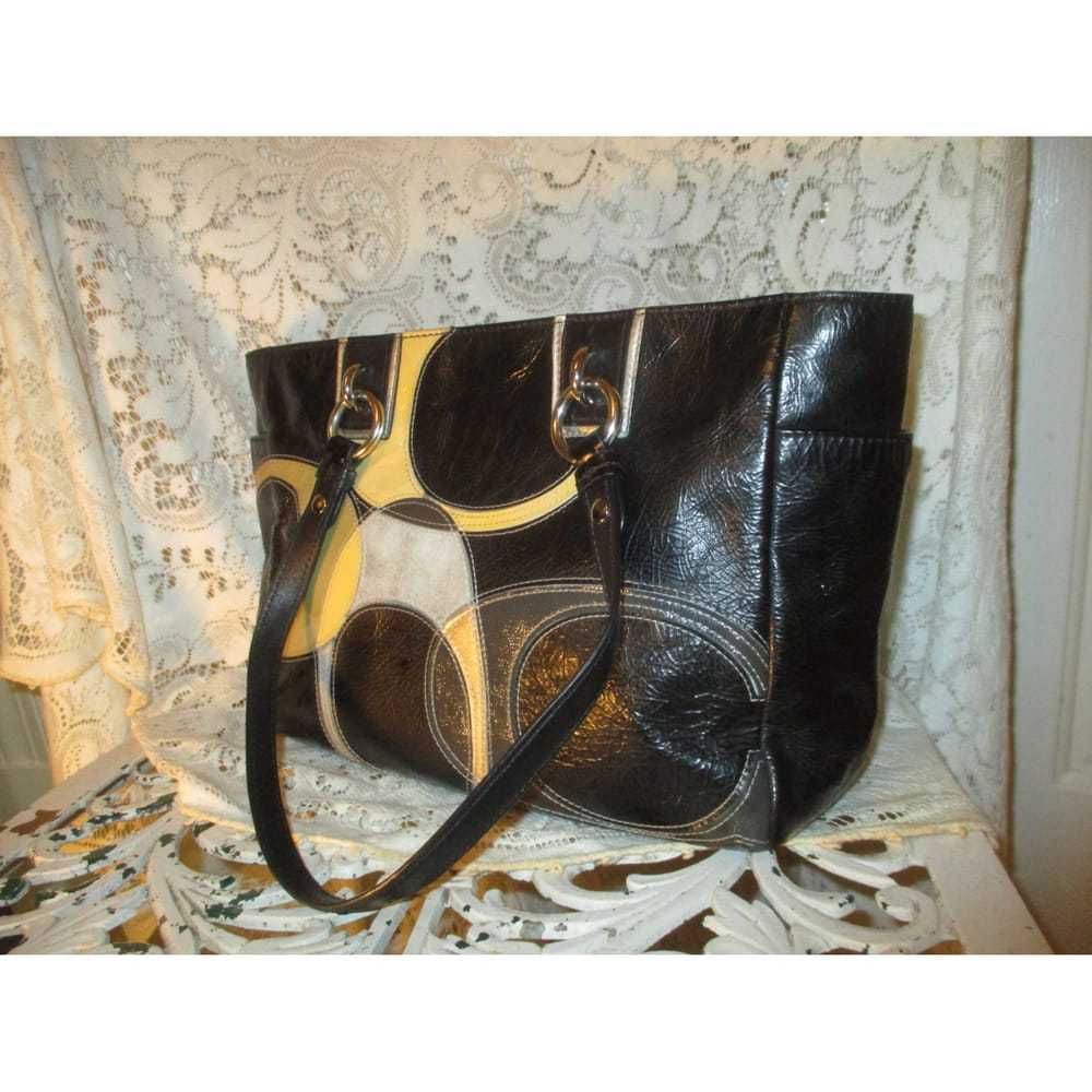 Coach Patent leather tote - image 2