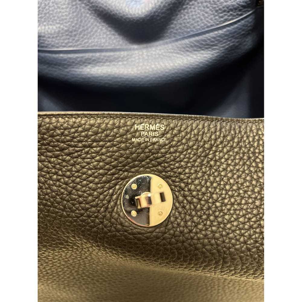 Hermès Lindy leather handbag - image 7