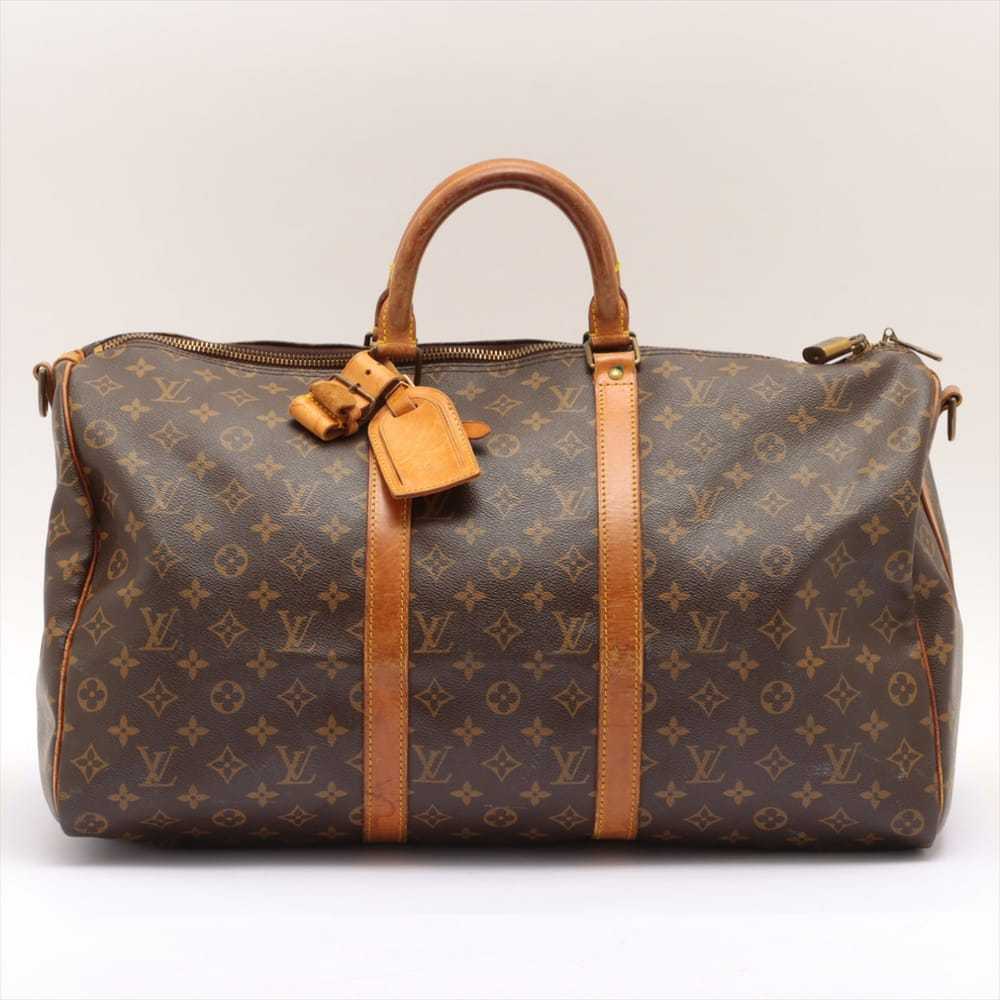 Louis Vuitton Speedy Bandoulière cloth travel bag - image 11