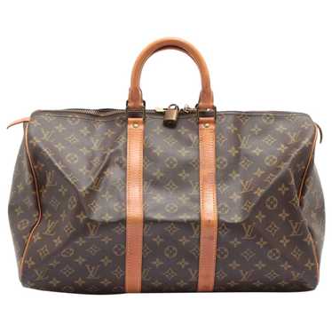 Louis Vuitton Keepall cloth handbag