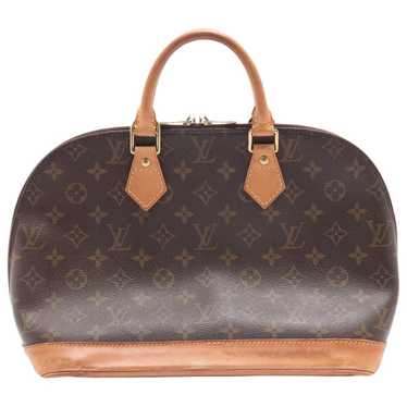 Louis Vuitton Alma cloth handbag