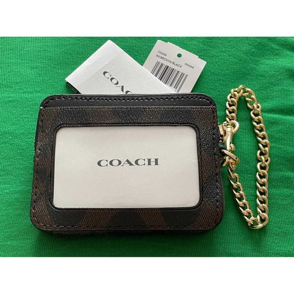 Coach Leather clutch bag - image 2