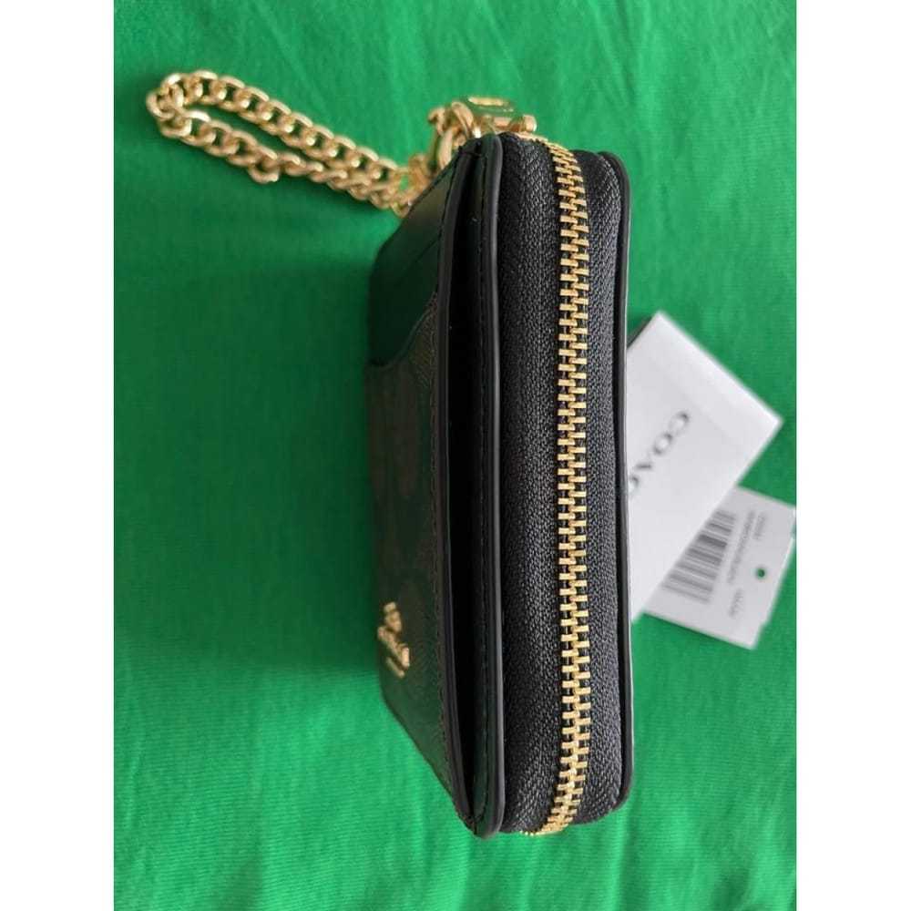 Coach Leather clutch bag - image 6