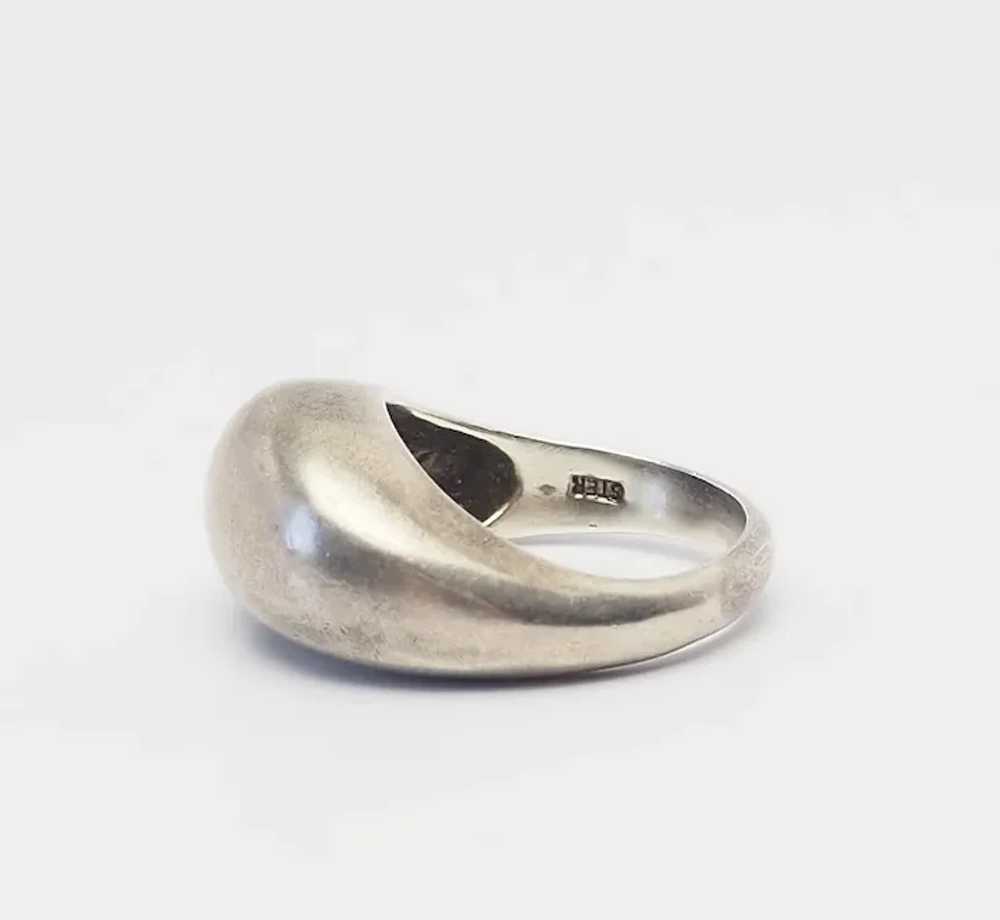 Elegant modern vintage designer sterling silver r… - image 3