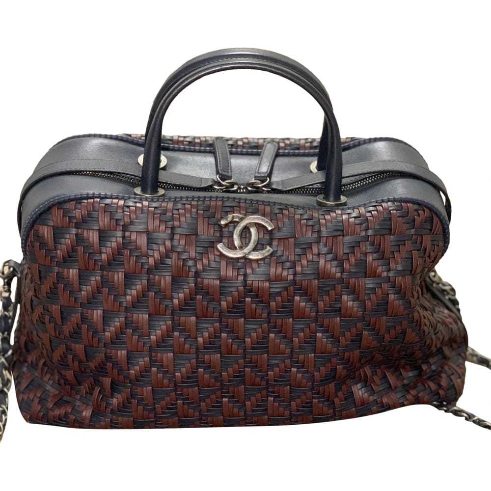 Chanel Bowling Bag leather handbag - image 1