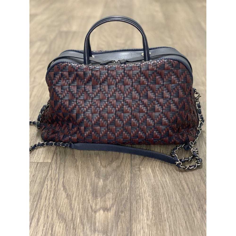 Chanel Bowling Bag leather handbag - image 2