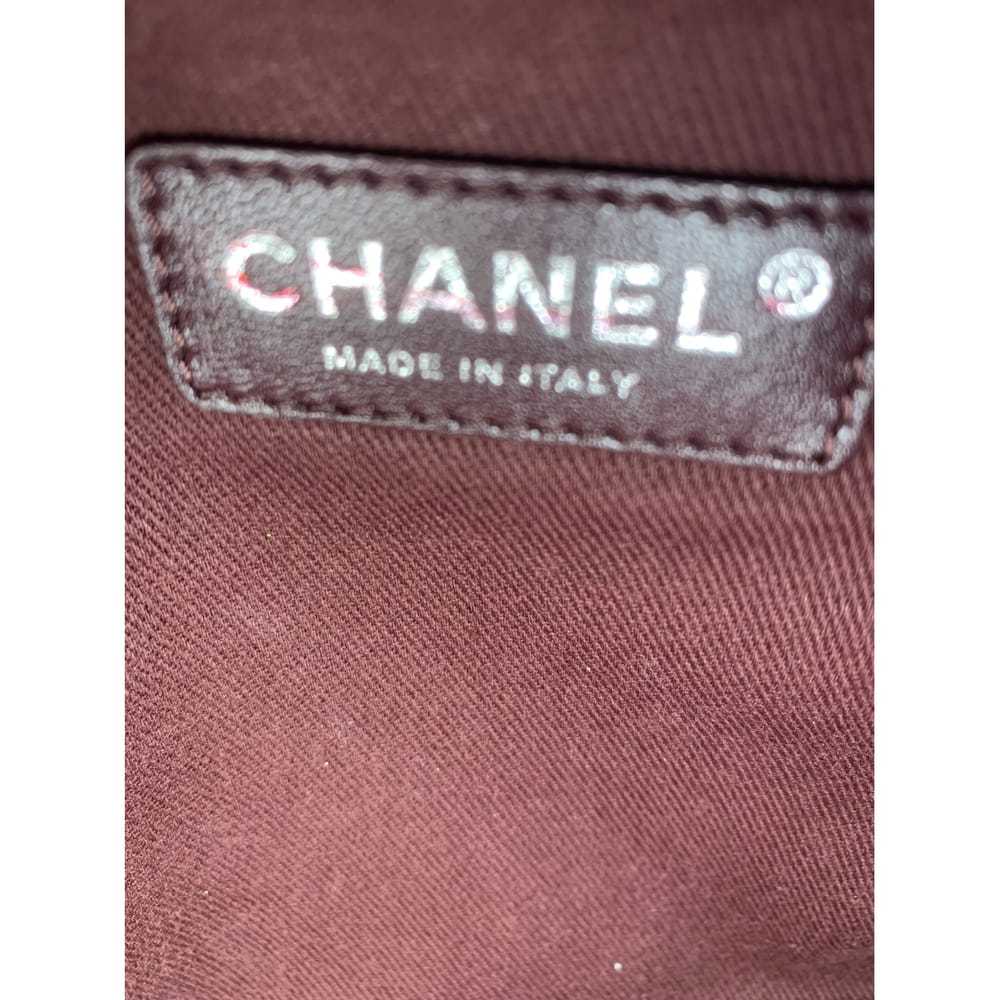 Chanel Bowling Bag leather handbag - image 9
