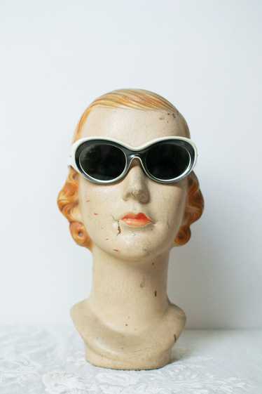 1960s Black & White Sunglasses | Foster Grant - image 1