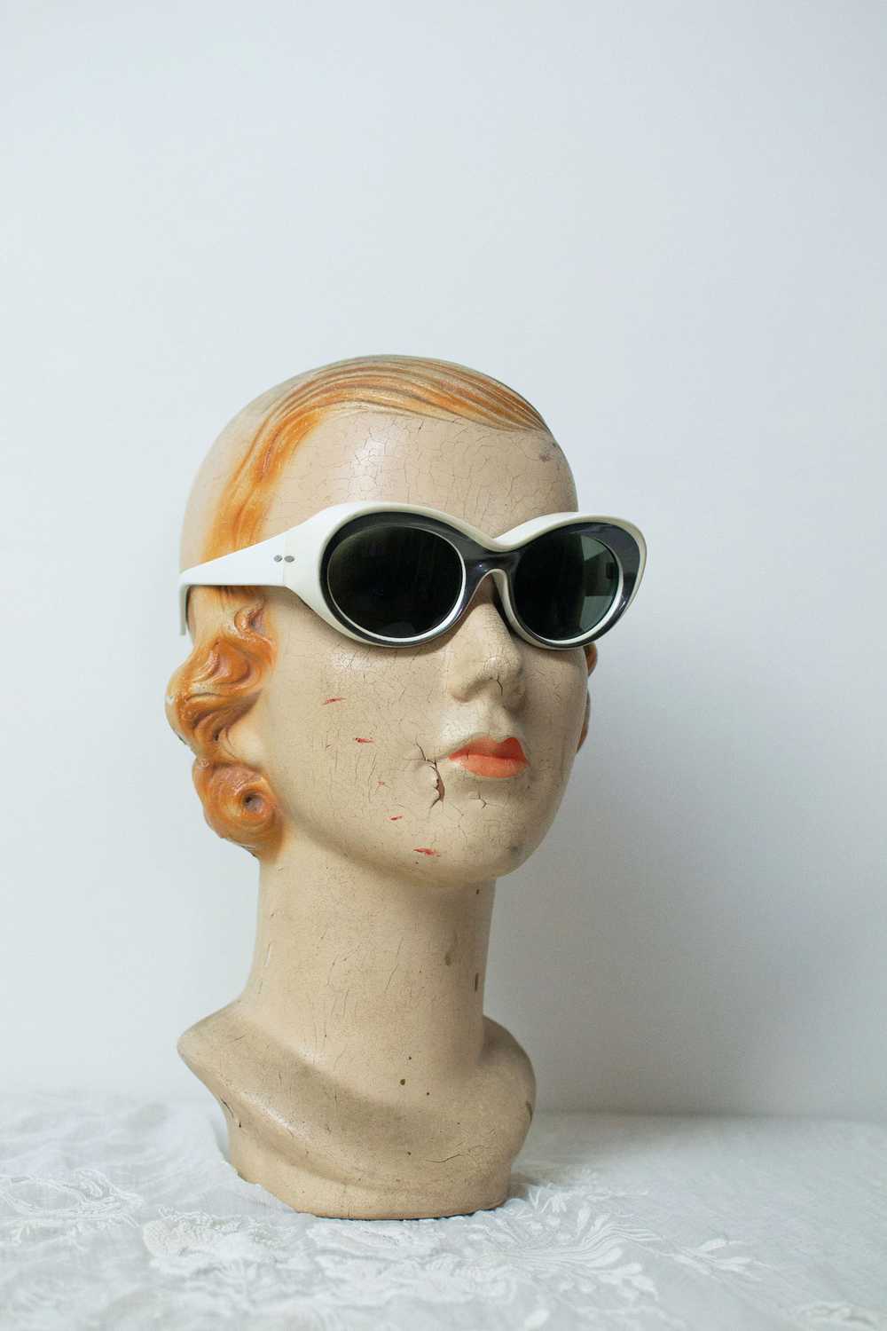 1960s Black & White Sunglasses | Foster Grant - image 2