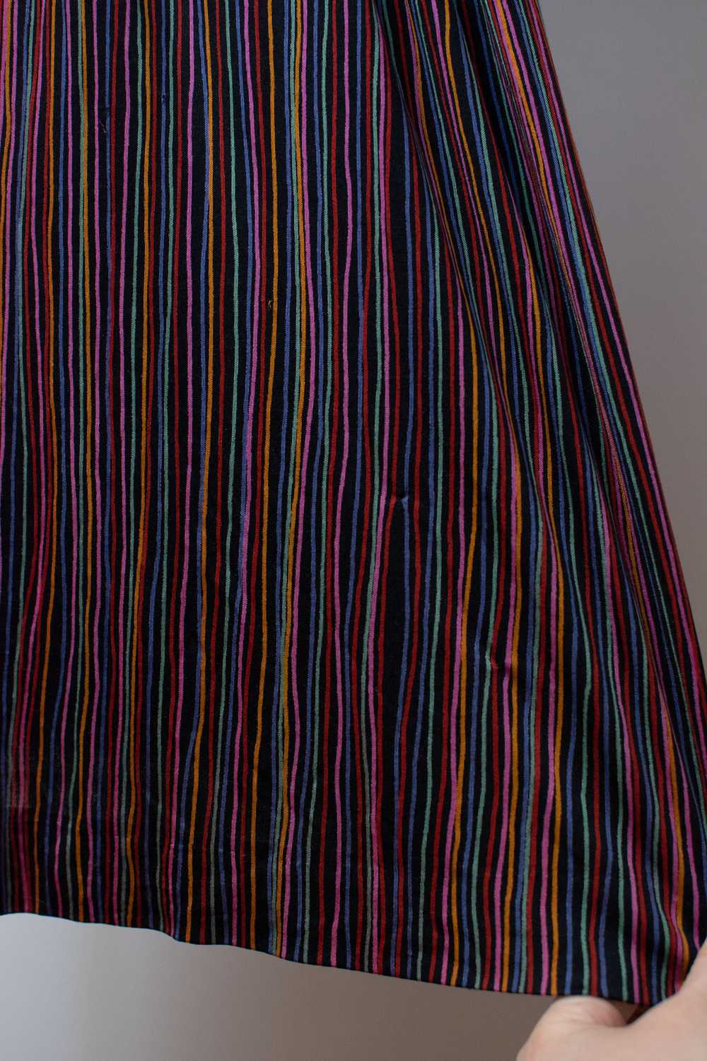 1970s Rainbow Striped Silk Jersey Set | Missoni - image 11