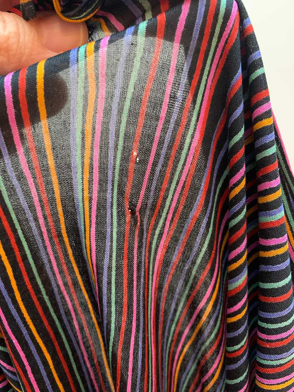 1970s Rainbow Striped Silk Jersey Set | Missoni - image 12