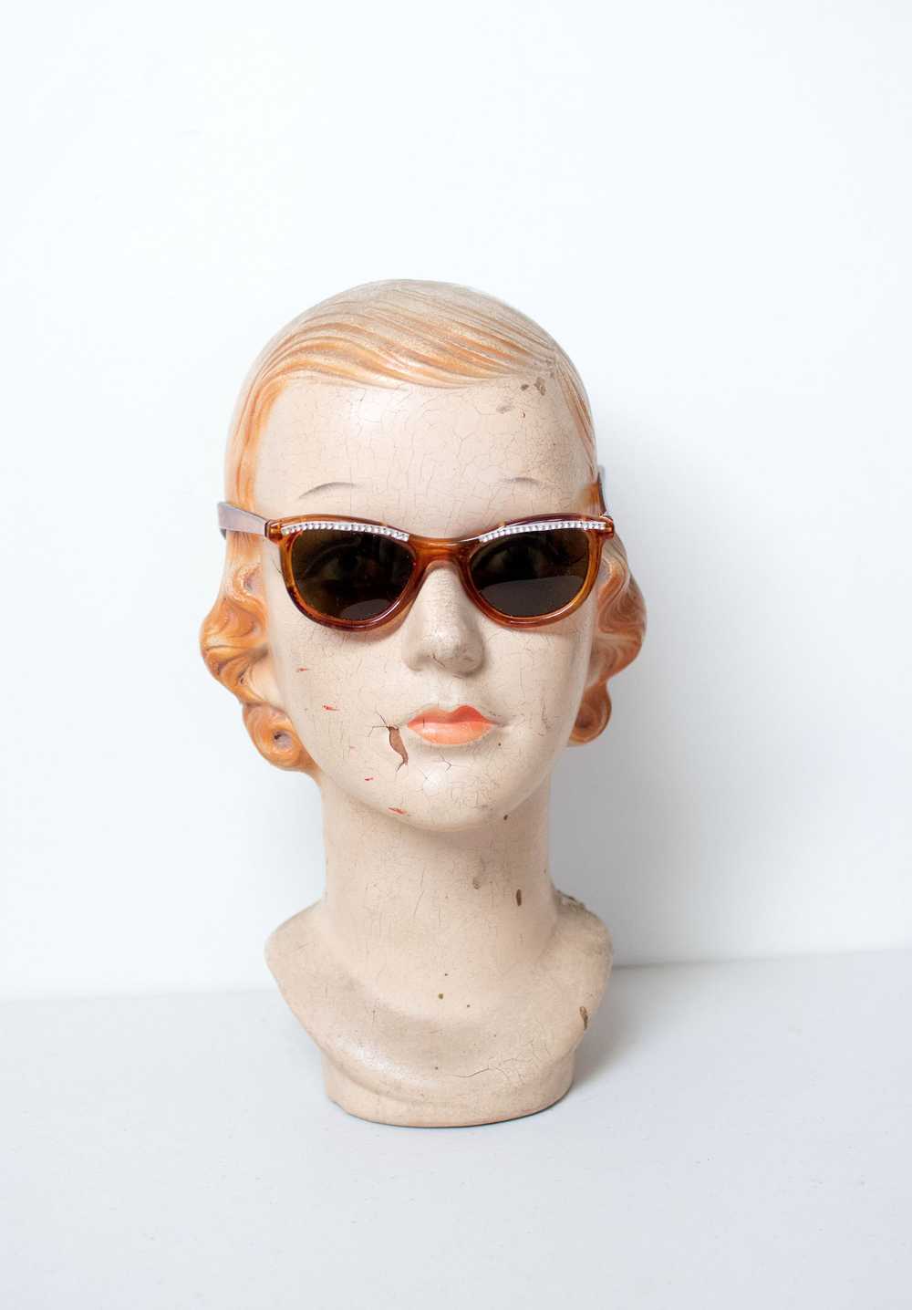 1950s Fosta Sunglasses | Amber - image 4