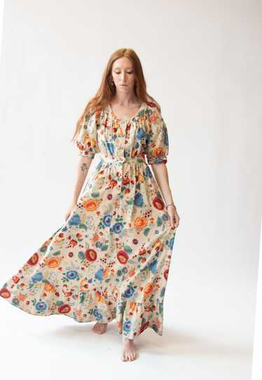1970s Floral Print Dress | Denise Are Here - image 1