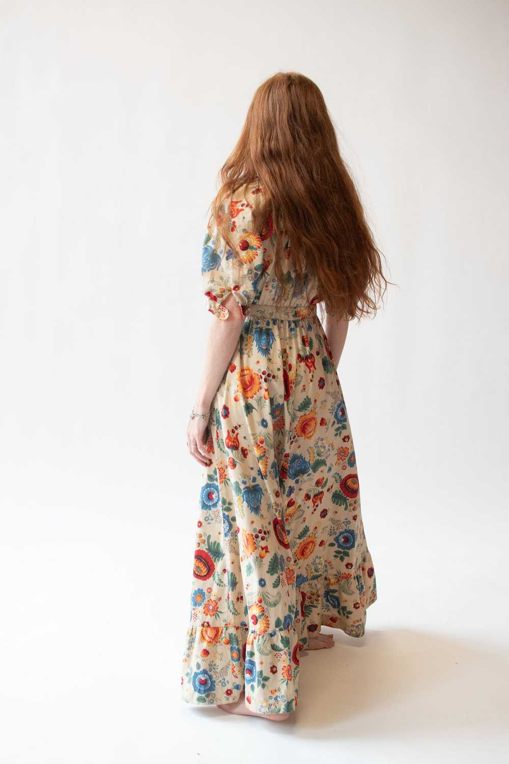1970s Floral Print Dress | Denise Are Here - image 3
