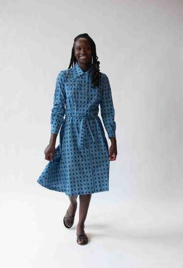 Blue Check Dress | Marimekko 1975