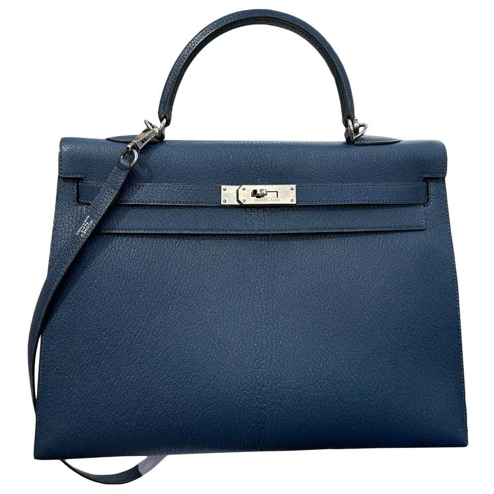 Hermès Kelly 35 leather handbag - image 1