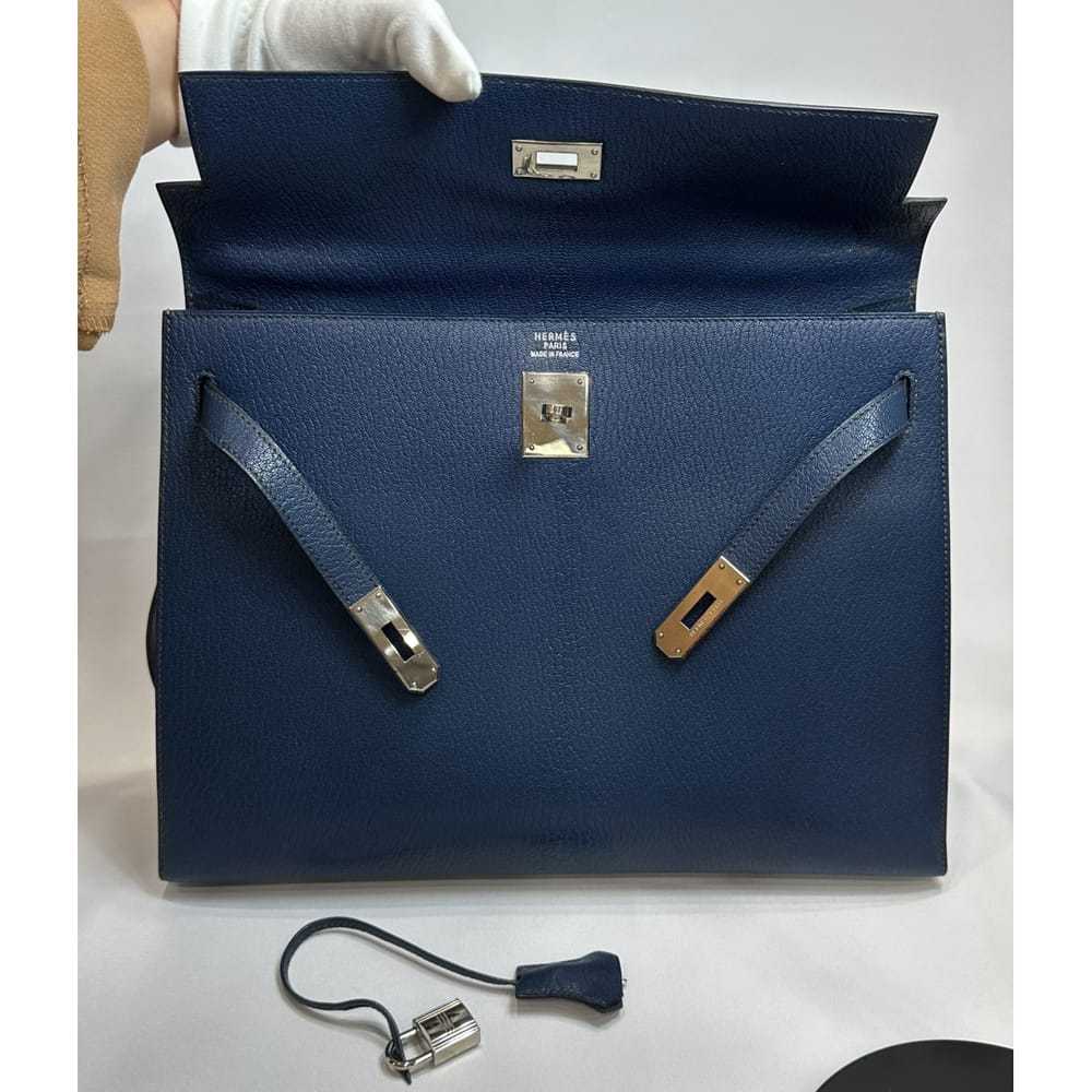 Hermès Kelly 35 leather handbag - image 9