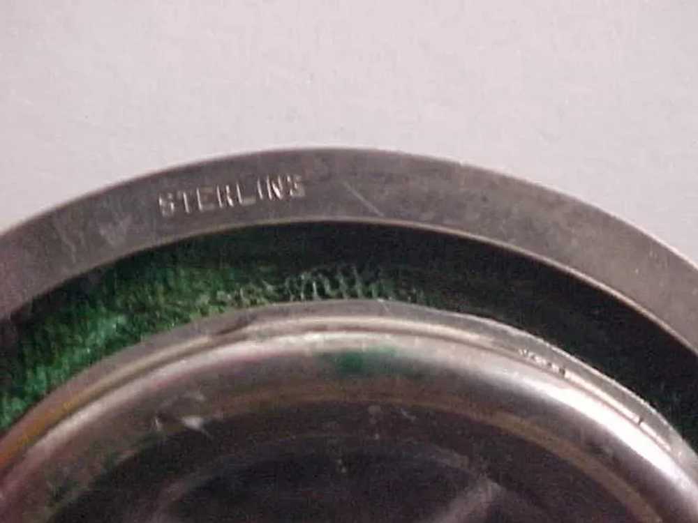Sterling Silver Mesh  Nouveau  Purse with Finger … - image 4