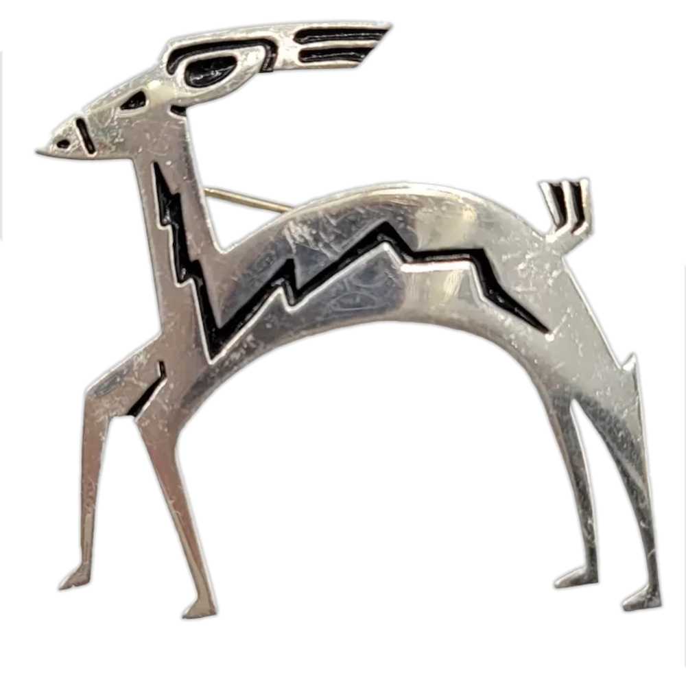 MFA Museum Of Fine Arts Sterling Silver Gazelle, … - image 1