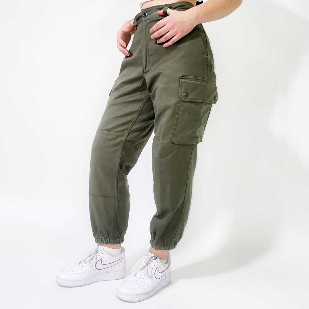Vintage Double Knee Unbranded Cargo Trousers - 28… - image 3