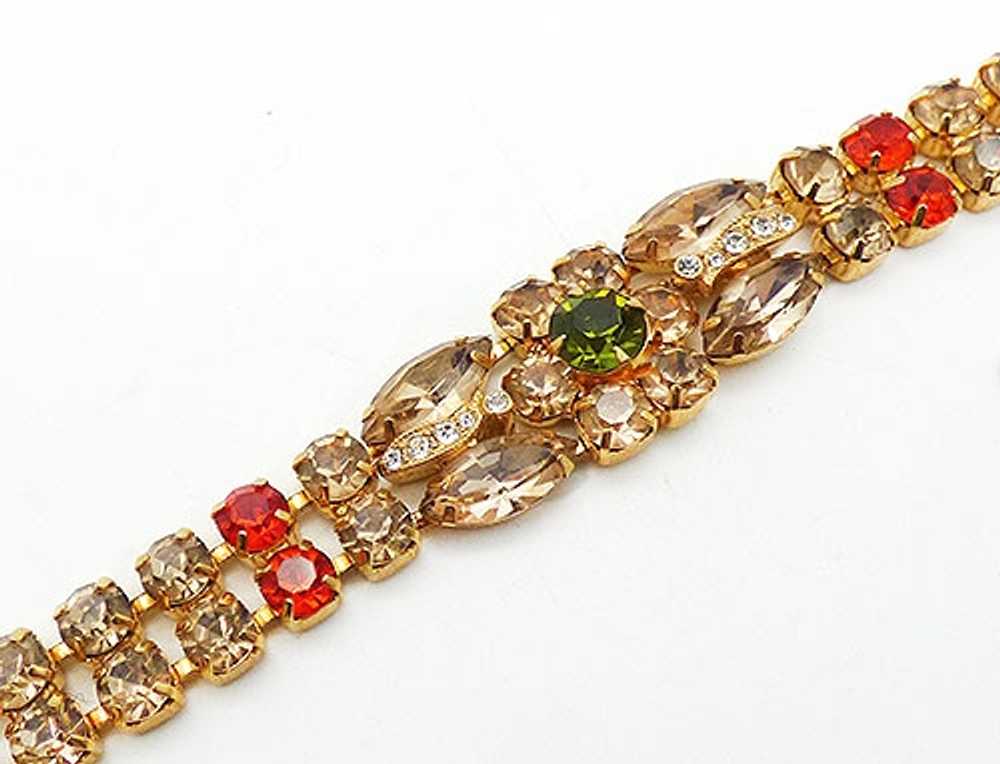 Eisenberg Champagne Rhinestone Bracelet - image 2