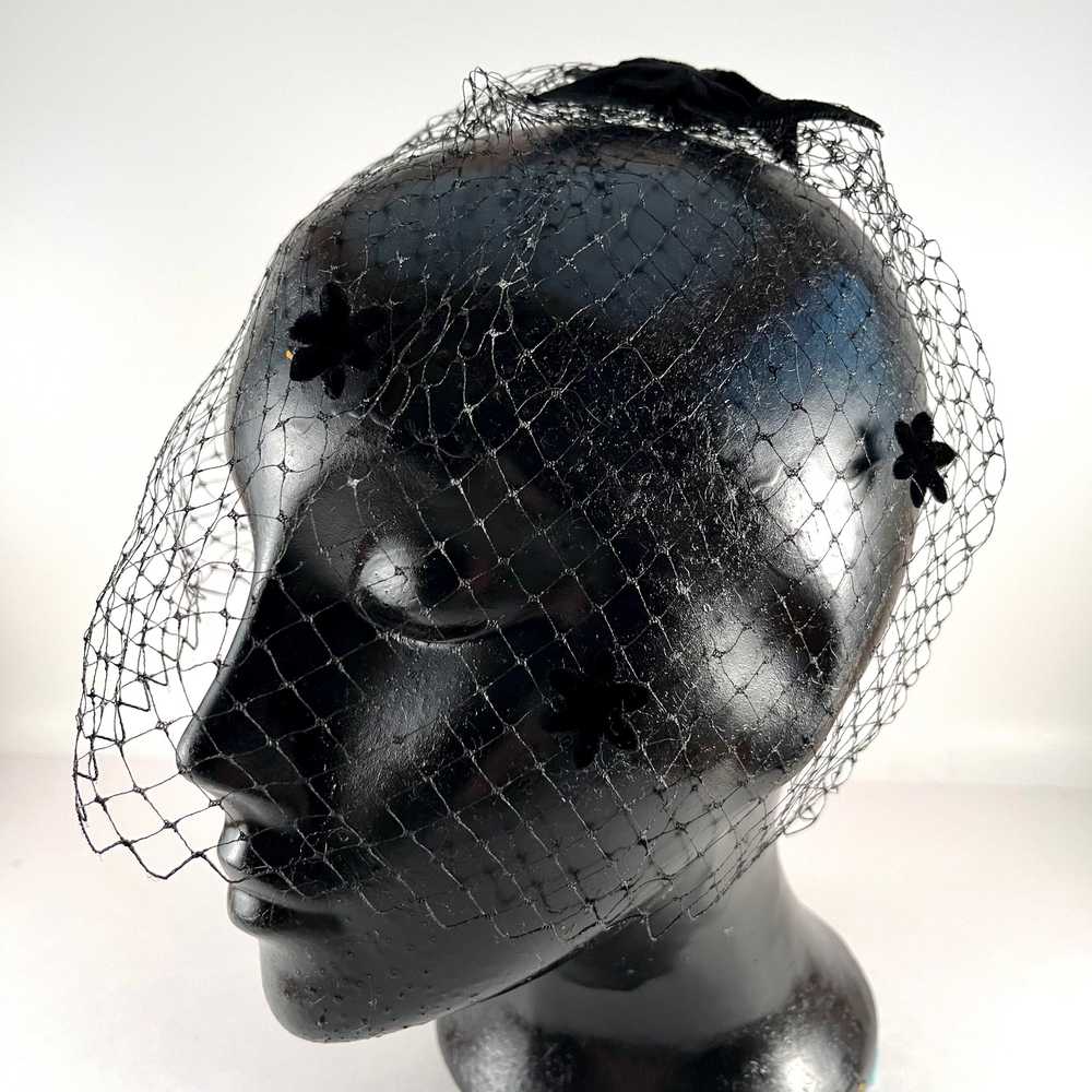 1950s Full Birdcage Veil - Gem