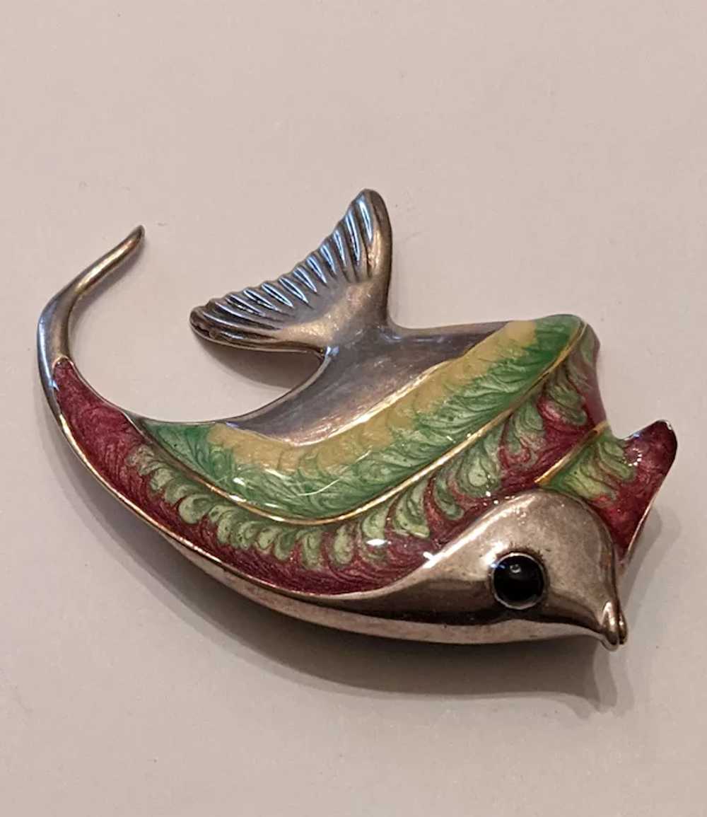 Moorish Idol Vintage Brooch - image 2