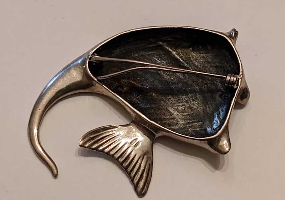 Moorish Idol Vintage Brooch - image 3