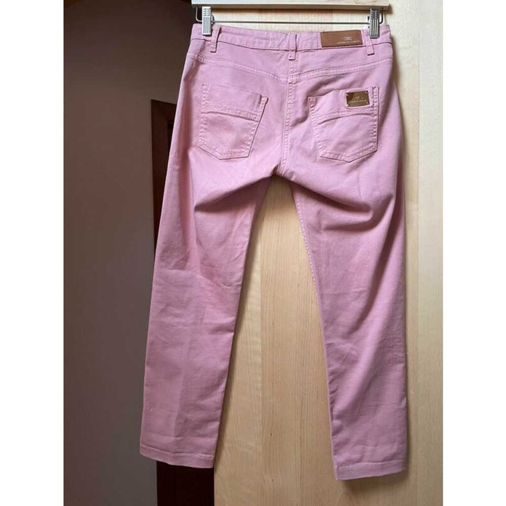 Elisabetta Franchi Trousers Cotton in Pink - image 2