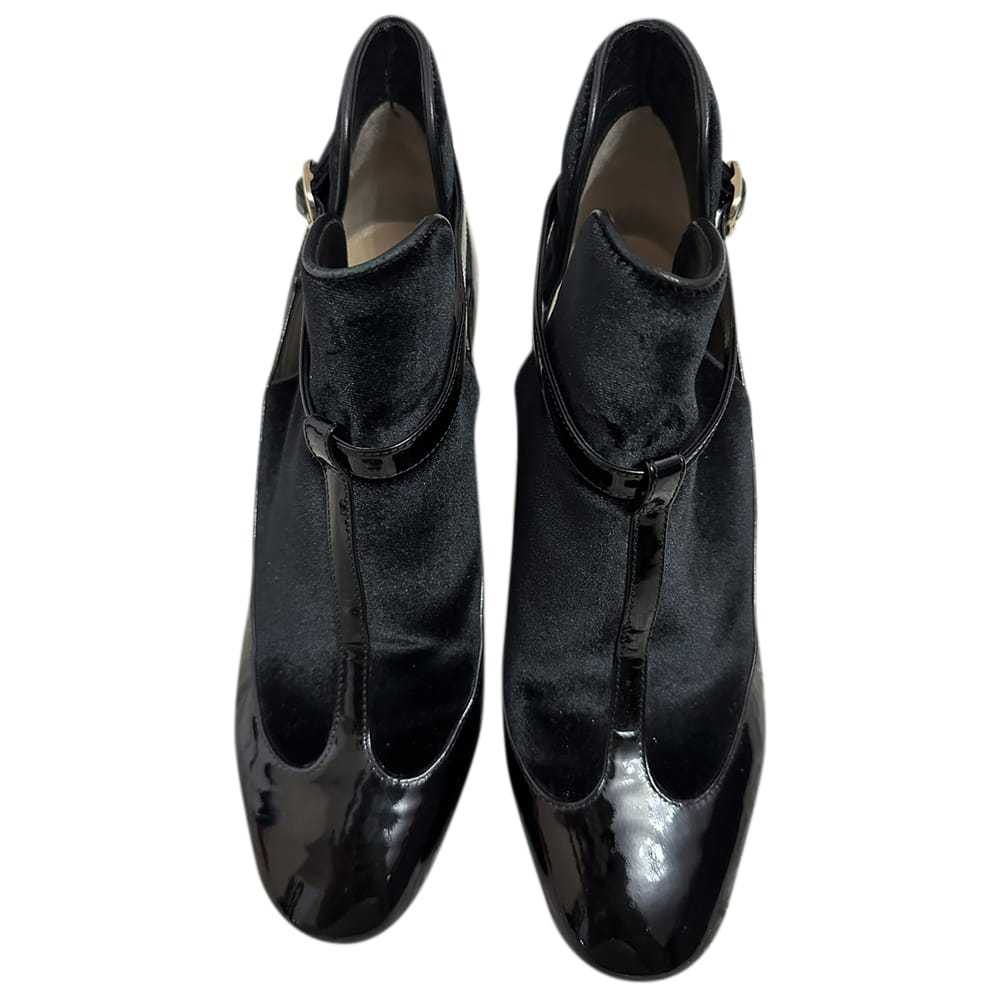 Valentino Garavani Patent leather buckled boots - image 1