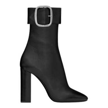 Saint Laurent Joplin leather ankle boots - image 1