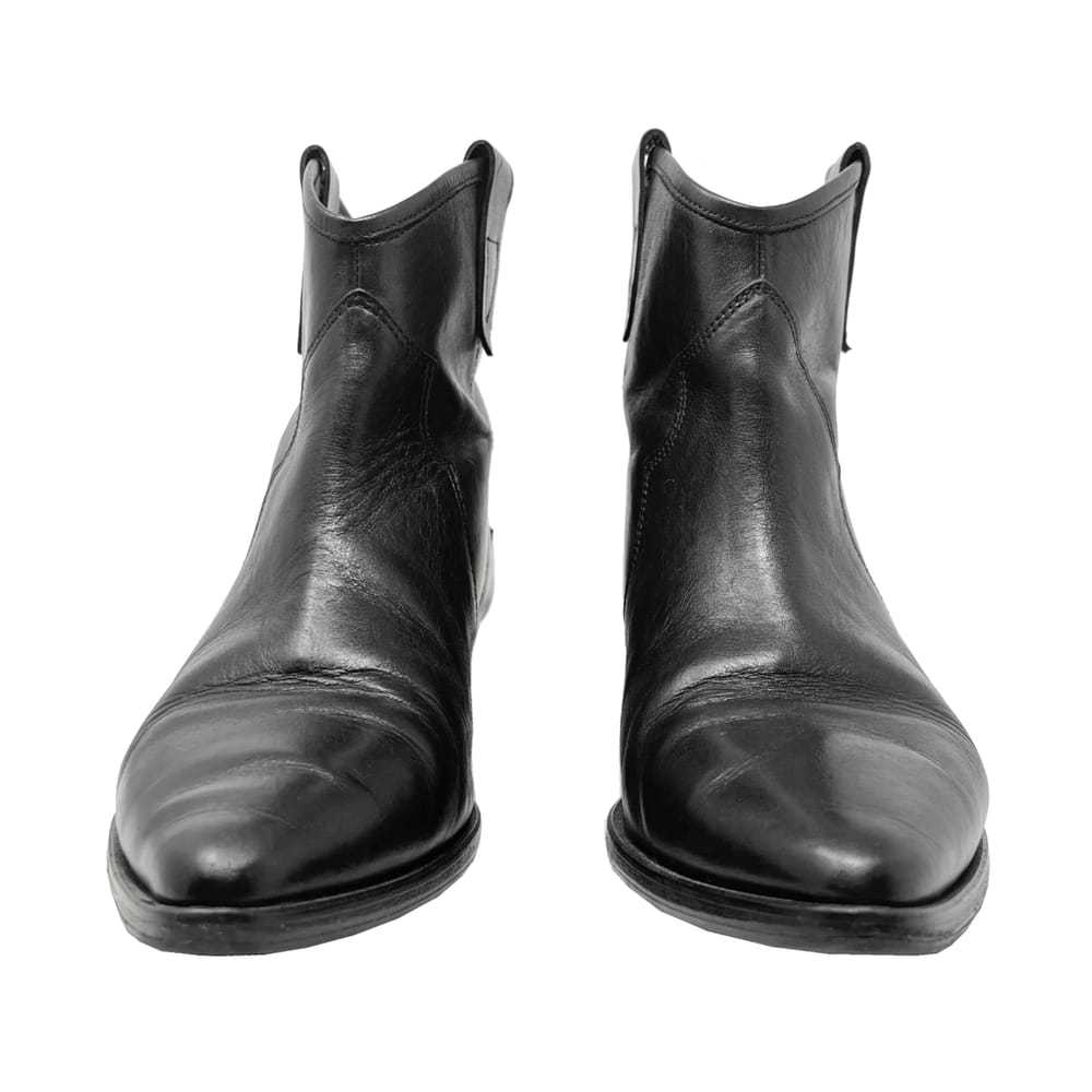 Isabel Marant Leather western boots - image 4