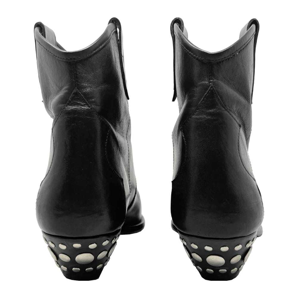 Isabel Marant Leather western boots - image 5