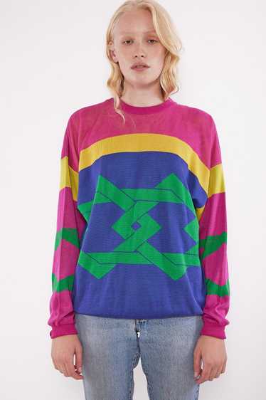 Vintage versace sweater knit - Gem