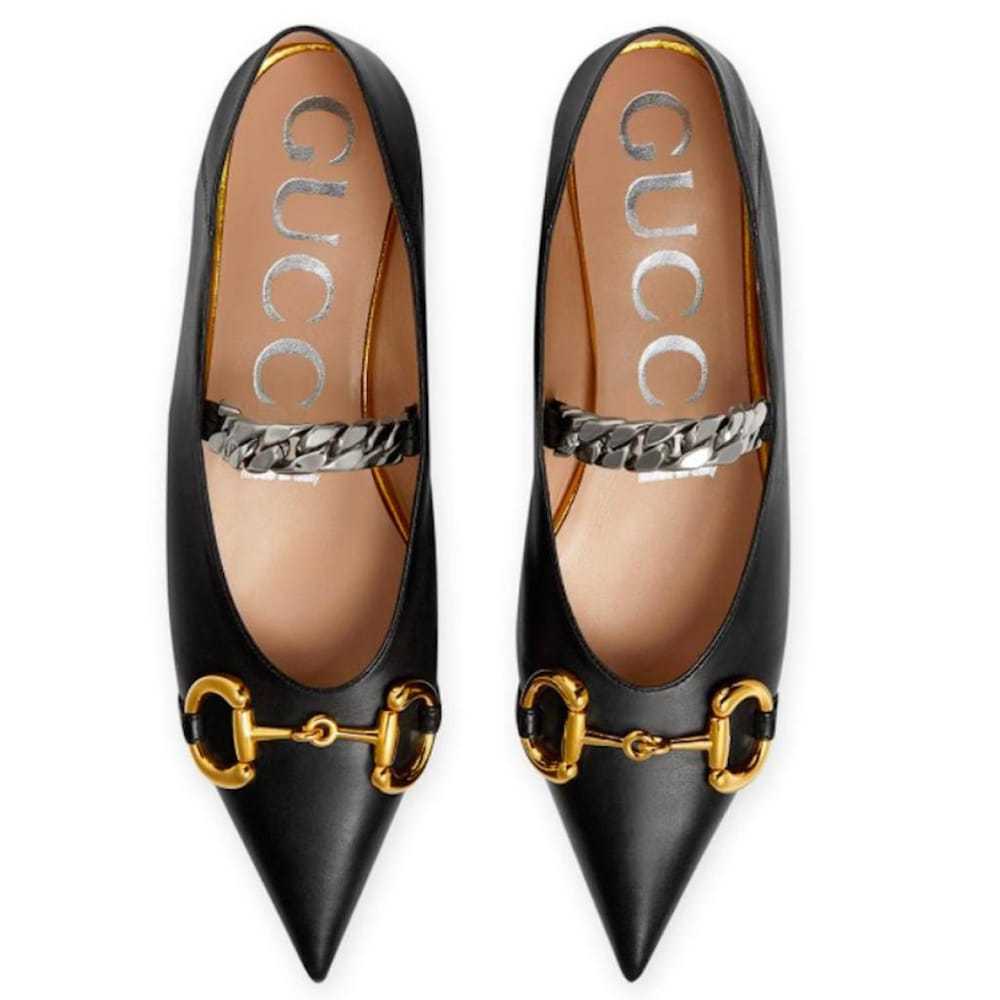 Gucci Leather ballet flats - image 1