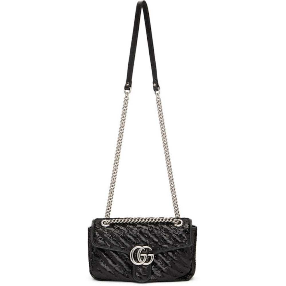 Gucci Gg Marmont Flap silk crossbody bag - image 3