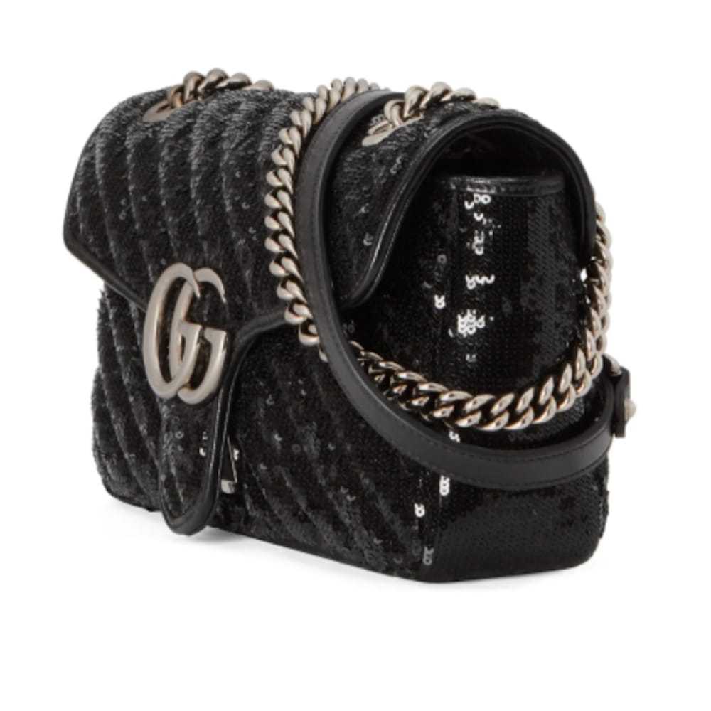 Gucci Gg Marmont Flap silk crossbody bag - image 5