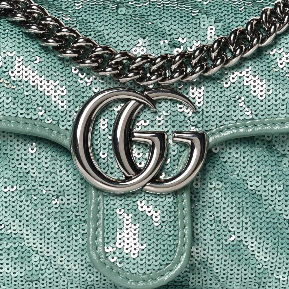 Gucci Gg Marmont Flap glitter crossbody bag - image 10