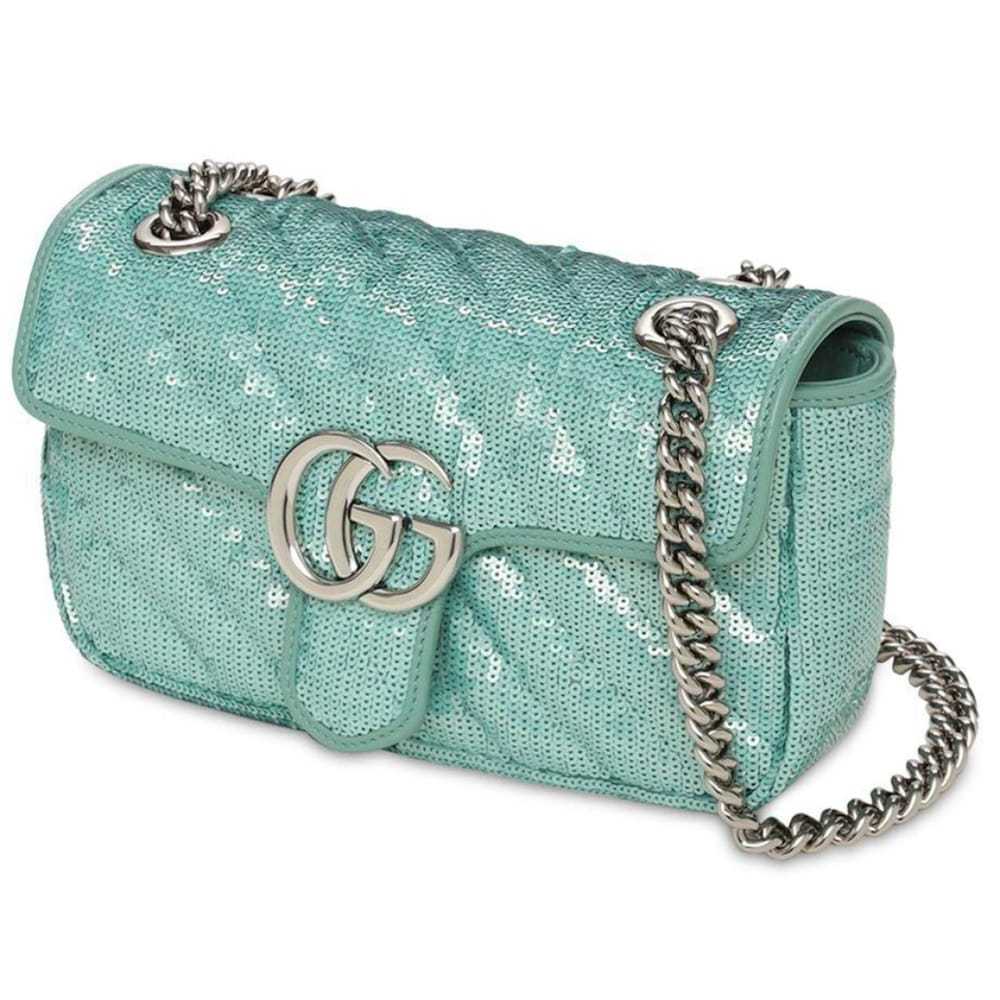 Gucci Gg Marmont Flap glitter crossbody bag - image 4