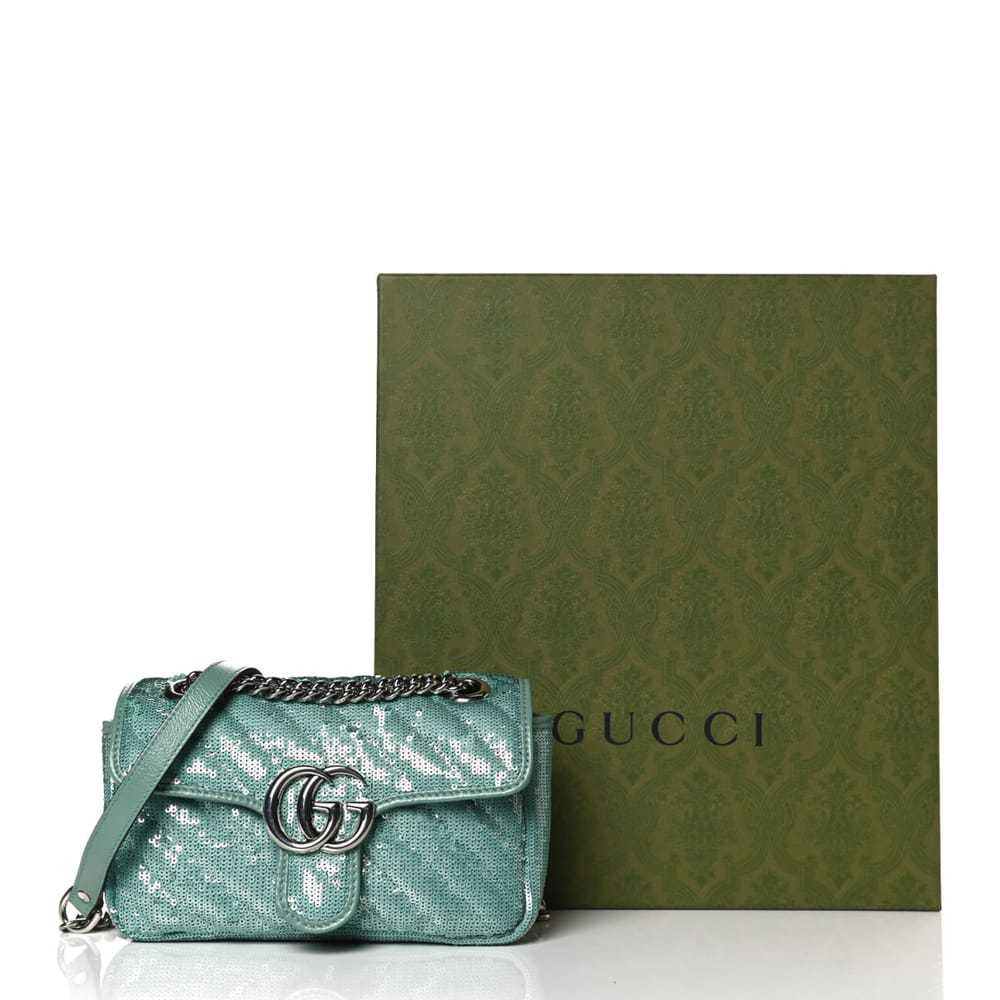 Gucci Gg Marmont Flap glitter crossbody bag - image 9