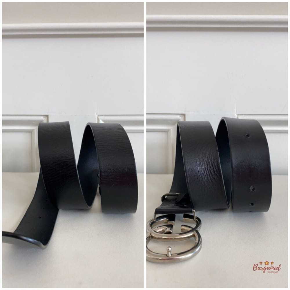 Gucci Gg Buckle leather belt - image 11