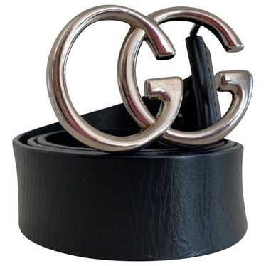 Gucci Gg Buckle leather belt - image 1